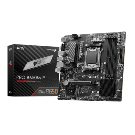 PLACA BASE MSI PRO B650M-P AM5 MATX 4XDDR5