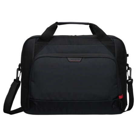Targus EcoSmart 40,6 cm (16") Maletín Negro, Rojo