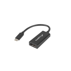 ADAPTADOR USB LANBERG USB-C M 3-1 A DISPLAYPORT H 15CM NEGRO