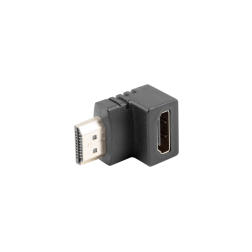 ADAPTADOR LANBERG HDMI(M) A HDMI(H) ANGULO ABAJO NEGRO