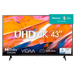 TV HISENSE 43A6K 43" LED UHD 4K SMART TV