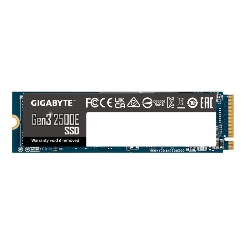 SSD GIGABYTE 2TB 2500E NVME 1-3 M-2 PCIE 3-0