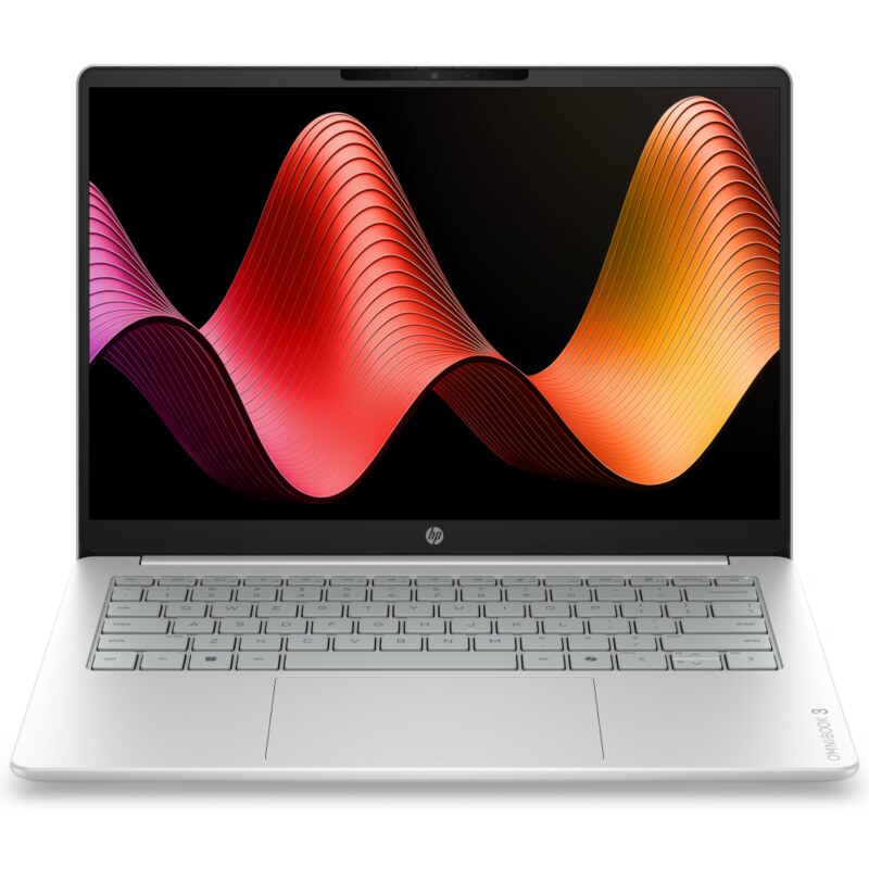 HP OmniBook 3 Laptop AI 14-ht0016nsx Intel Core Ultra 5 225U Portátil 35,6 cm (14") 2K 8 GB DDR5-SDRAM 512 GB SSD Wi-Fi 6 (802.1