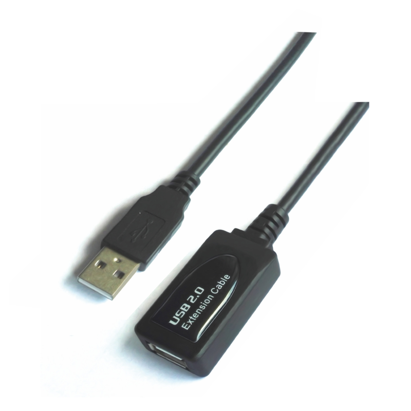 CABLE EXTENSOR USB(A) 2-0 A USB(A) 2-0 AISENS 15M NEGRO