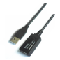 CABLE AISENS USB 2-0 PROLONGADOR AMPLIFICADOR A-M-A-H 15M NEGRO