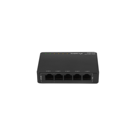 SWITCH LANBERG 5 PTOS GBIT POE+4 PORT POE 30W-PORT MAX 60W