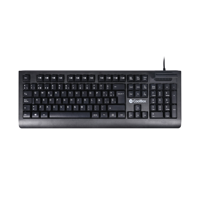 TECLADO COOLBOX CON LECTOR DNIe 4-0