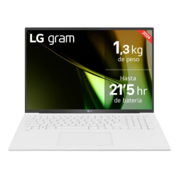 Portátil LG Gram 17Z90S-G-AA75B Intel Core Ultra 7-155H- 16GB- 512GB SSD- 17"- Win11