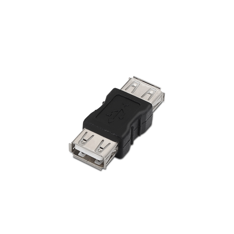 ADAPTADOR AISENS USB 2-0 TIPO A-H-A-H NEGRO