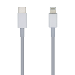 CABLE AISENS USB 2-0 LIGHTNING-M-USB-C-M PD BLANCO 2-0M