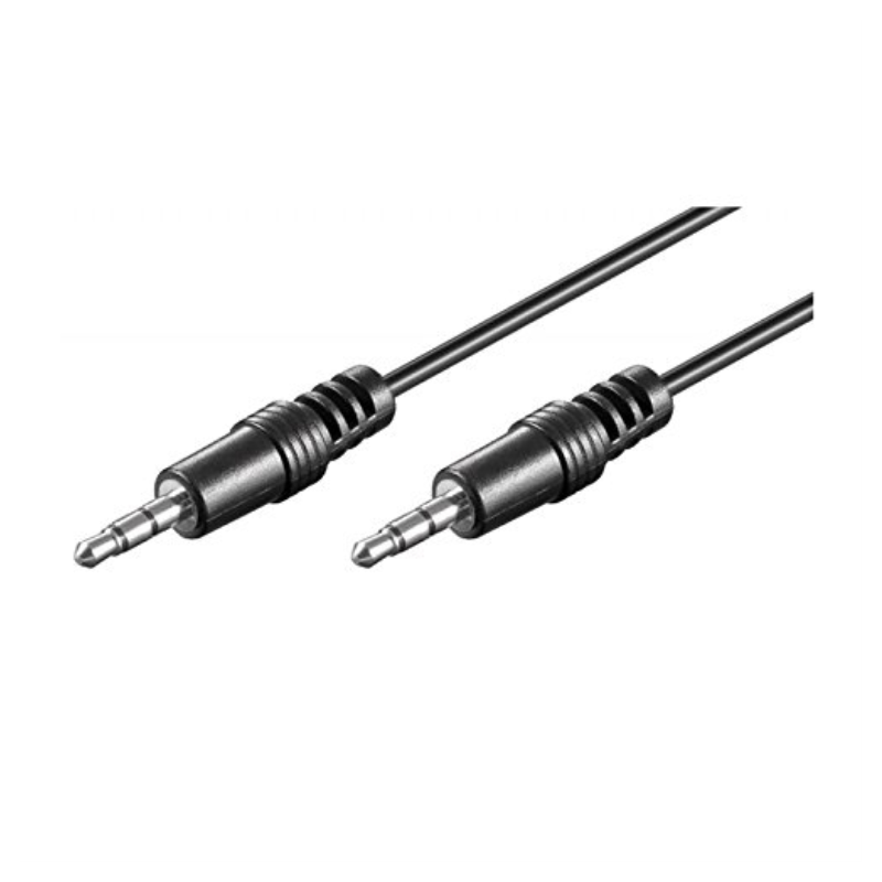 CABLE DE AUDIO ESTEREO DE 3,5 MM M A 3,5 MM M DE 2,0 METROS-