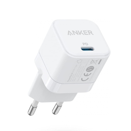 CARGADOR ANKER POWERPORT III 20W CUBO BLANCO