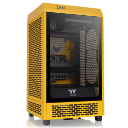 CAJA THERMALTAKE THE TOWER 200 BUMBLEBEE MINI-ITX 2XUSBA 3-2 SIN FUENTE