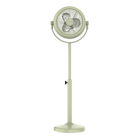 VENTILADOR DE PIE RETRO CECOTEC VERDE DE 10" CON 25 W E INCLINACIÓN AJUSTAB