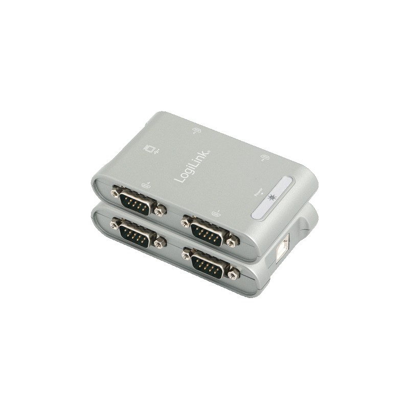 ADAPTADOR USB A 4 x SERIE RS232 LOGILINK AU0032