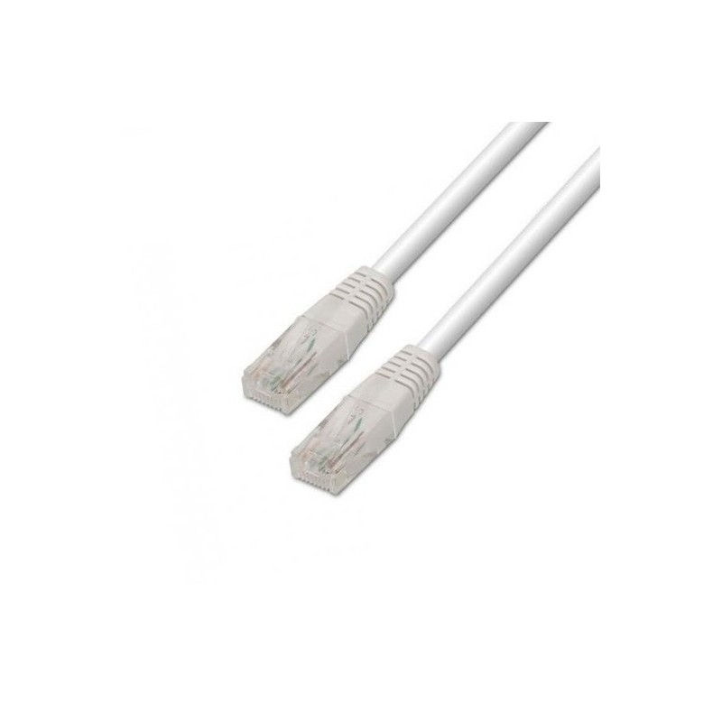 Cable de Red RJ45 UTP Aisens A133-0196 Cat-5e- 50cm- Blanco