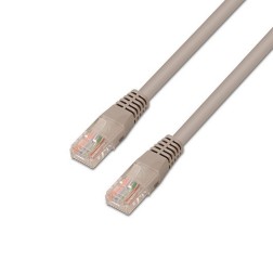 CABLE RED UTP CAT5 RJ45 AISENS 0-3M GRIS