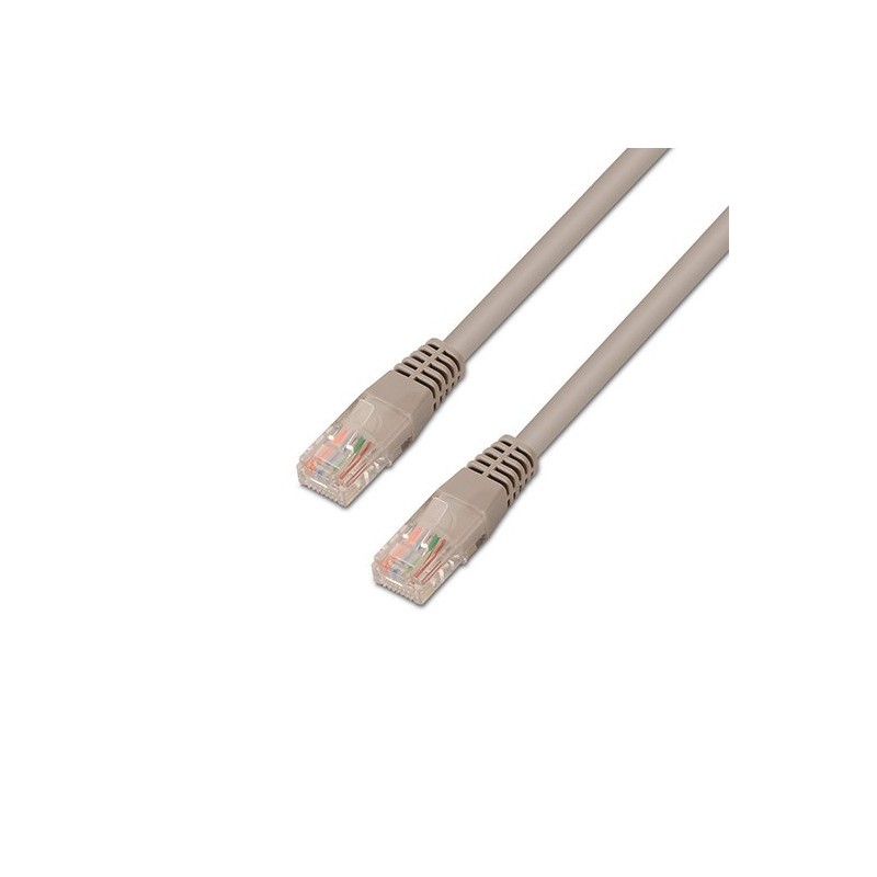 CABLE RED UTP CAT5 RJ45 AISENS 0-3M GRIS