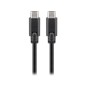 CABLE USB(C) 3-2 A USB(C) 3-2 GOOBAY 1M NEGRO