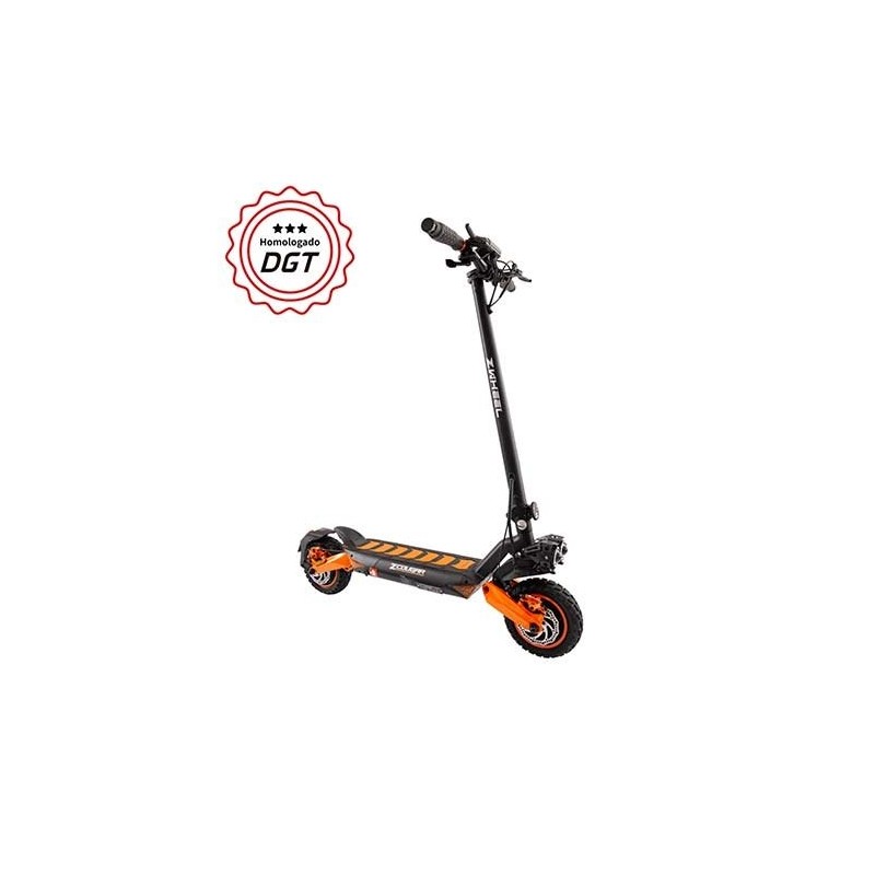 PATINETE ELECTRICO ZWHEEL ZCOUGAR DUO DGT NEGRO