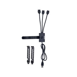 CABLE LIANLI USB A A 3 USB 9 PIN MB BLACK