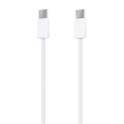 Cable USB 2-0 Tipo-C Aisens A107-0856- USB Tipo-C Macho - USB Tipo-C Macho- Hasta 60W- 480Mbps- 2m- Blanco