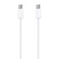 Cable USB 2-0 Tipo-C Aisens A107-0856- USB Tipo-C Macho - USB Tipo-C Macho- Hasta 60W- 480Mbps- 2m- Blanco
