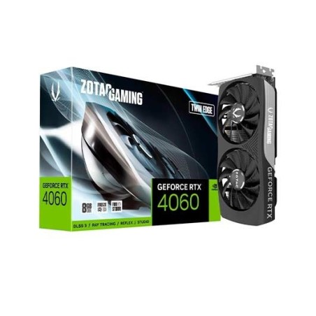 TARJETA GRÁFICA ZOTAC RTX 4060 8GB TWIN EDGE GDDR6