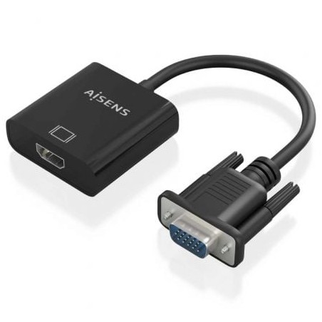 CABLE CONVERSOR AISENS SVGA-M+JACK 3-5-H+USB MICROB-H A HDMI A-H 20CM