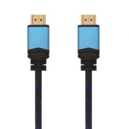 Cable HDMI 2-0 4K Aisens A120-0360- HDMI Macho - HDMI Macho- 10m- Negro y Azul