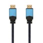 Cable HDMI 2-0 4K Aisens A120-0360- HDMI Macho - HDMI Macho- 10m- Negro y Azul