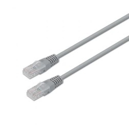 CABLE RED AISENS LATIGUILLO RJ45 CAT-5E UTP AWG24 GRIS 3-0M