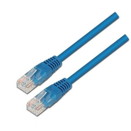 CABLE RED AISENS LATIGUILLO RJ45 CAT-6 UTP AWG24 AZUL 2-0M