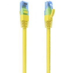 CABLE RED AISENS LATIGUILLO RJ45 CAT-6 UTP AWG26 CCA AMARILLO 0-75M