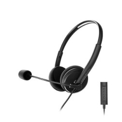 AURICULARES MICRO ENERGY SISTEM HEADSET OFFICE 2+ NEGRO