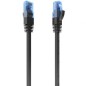 CABLE RED AISENS LATIGUILLO RJ45 CAT-6 UTP AWG26 CCA NEGRO 20M