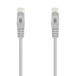 CABLE RED AISENS LATIGUILLO RJ45 LSZH CAT-6A UTP AWG24 30CM GRIS