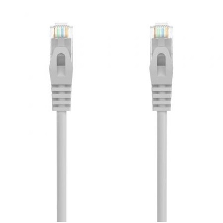 Cable de Red RJ45 AWG24 UTP Aisens A145-0553 Cat-6A- LSZH- 30cm- Gris