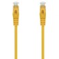 Cable de Red RJ45 AWG24 UTP Aisens A145-0563 Cat-6A- LSZH- 25cm- Amarillo