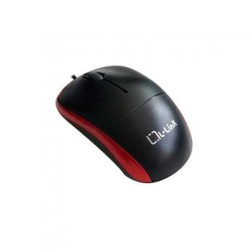 RATÓN ÓPTICO USB L-LINK NEGRO-ROJO LL-2080-R