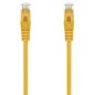 Cable de Red RJ45 AWG24 UTP Aisens A145-0565 Cat-6A- LSZH- 50cm- Amarillo