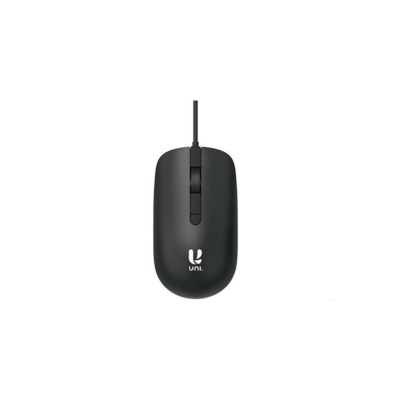 RATON UNI CON CABLE USB(A) 4 TECLAS DPI:2000