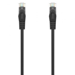Cable de Red RJ45 AWG24 UTP Aisens A145-0584 Cat-6A- LSZH- 25cm- Negro