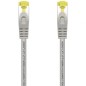 Cable de Red RJ45 S-FTP Aisens A146-0332 Cat-7- 25cm- Gris