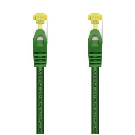 CABLE RED AISENS LATIGUILLO RJ45 LSZH CAT-7 SFTP PIMF 0-5M VERDE