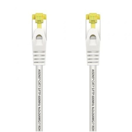 CABLE RED AISENS LATIGUILLO RJ45 LSZH CAT-7 SFTP PIMF 2-0M BLANCO