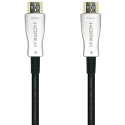 Cable HDMI 2-0 AOC 4K Aisens A148-0380- HDMI Macho - HDMI Macho- 50m- Negro