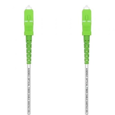 CABLE AISENS FIBRA G657A2 3-0 9 125 SMF SIMPLEX LSZH SC APC 1-0M