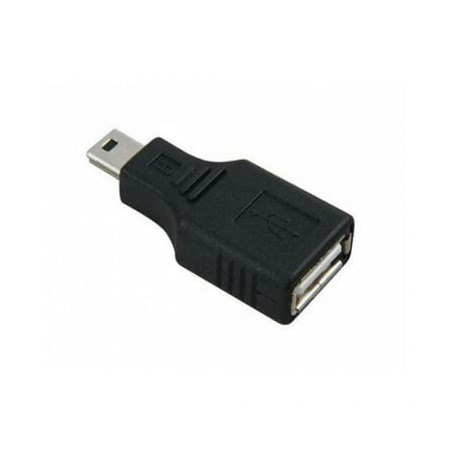 Adaptador 3GO AUSB-MINIUSB- MiniUSB Macho - USB Hembra