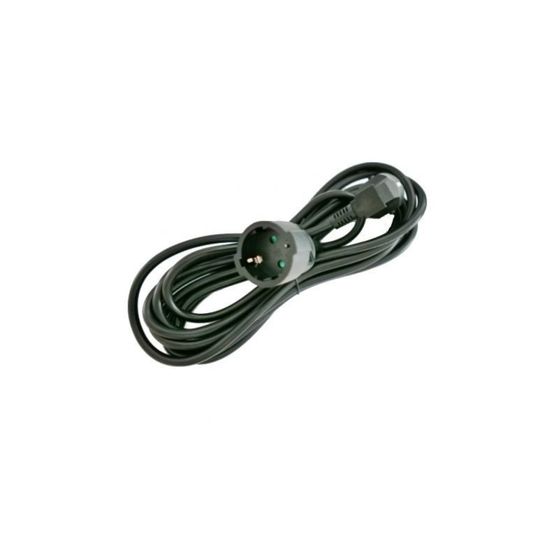 Cable Alargador de Corriente 3GO AL5M- Schuko Hembra - Schuko Macho- 5m- Negro